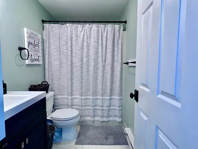 a view of an bike storage