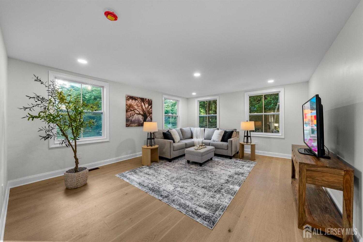 2 Beech Lane Edison, NJ 08820 - Photo 14 of 51 a living room with furniture and a flat screen tv