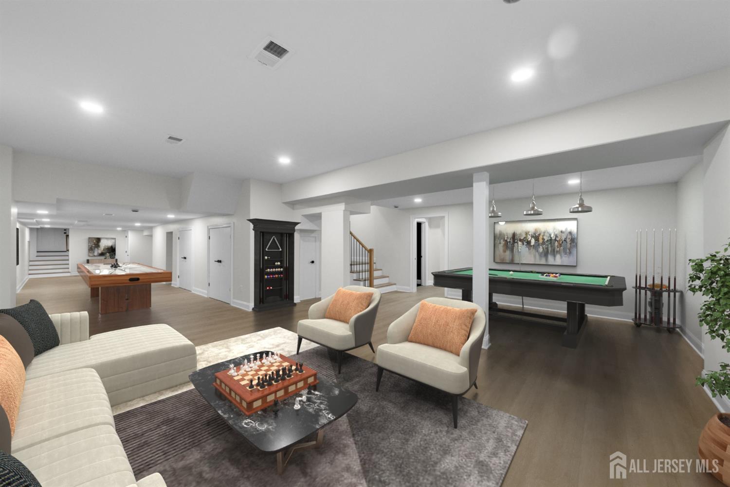 2 Beech Lane Edison, NJ 08820 - Photo 40 of 51 a living room with furniture and a potted plant