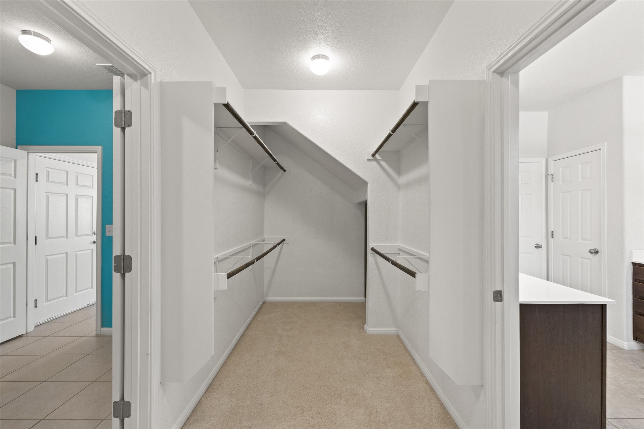 183 Concho Creek Loop Leander, TX 78641 - Photo 21 of 35 a view of a hallway with an empty space