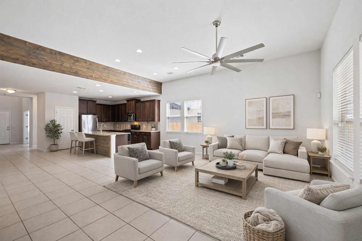 183 Concho Creek Loop Leander, TX 78641 - Photo 4 of 35 a living room with furniture and white walls