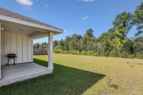 a view of an outdoor space and yard