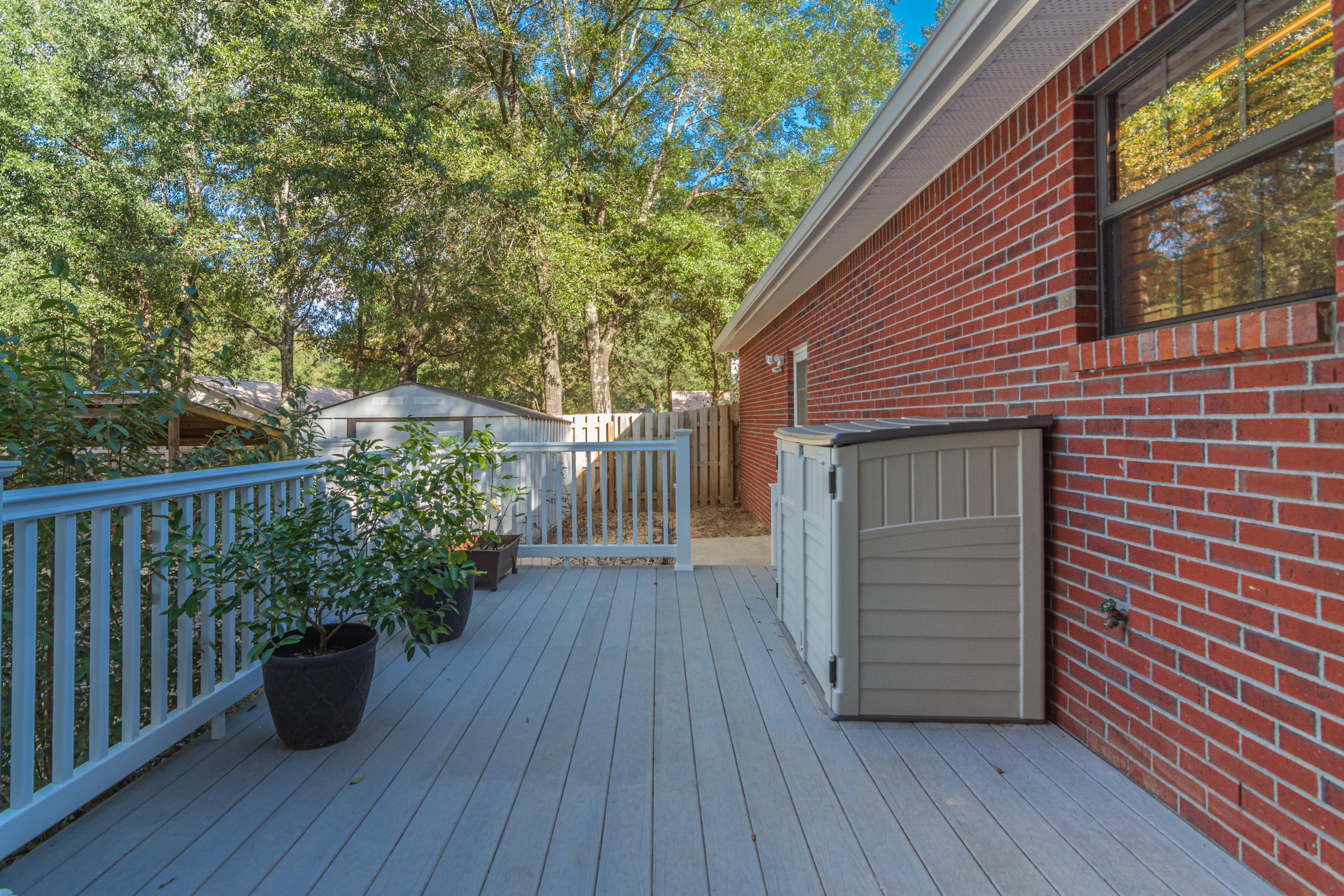 3811 Poverty Creek Road Crestview, FL 32539 - Photo 43 of 48 a view of a backyard of the house