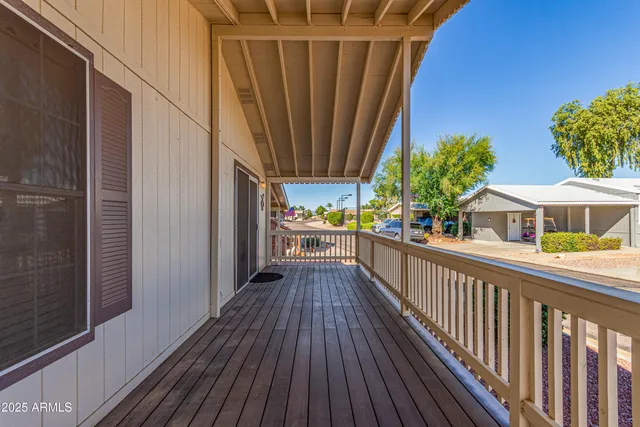 a view of a house with a porch