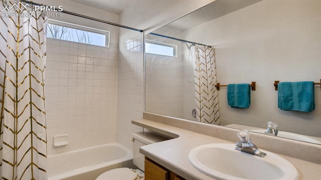 5395 Rondo Way Colorado Springs, CO 80911 - Photo 19 of 28 Second Upper Level Bathroom