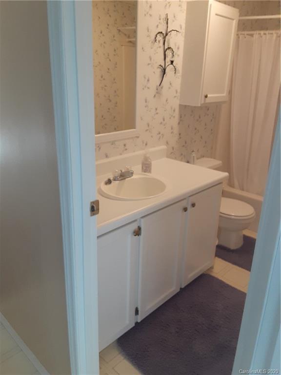 511 Daniels Ridge Road Taylorsville, NC 28681 - Photo 12 of 28 a bathroom with a sink toilet and shower