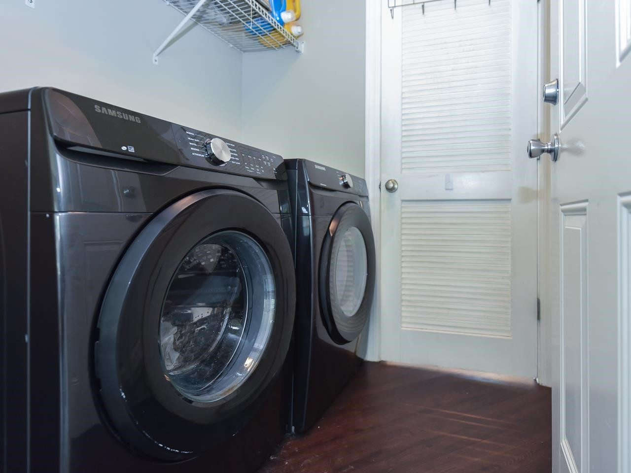 200 Quarryrock Road Holly Springs, NC 27540 - Photo 19 of 39 a utility room with dryer and washer