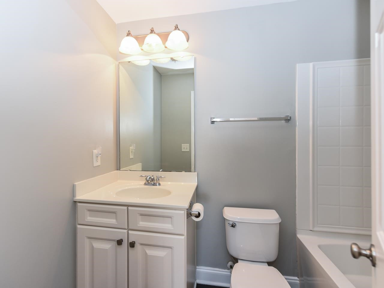 200 Quarryrock Road Holly Springs, NC 27540 - Photo 35 of 39 a bathroom with a sink toilet and shower