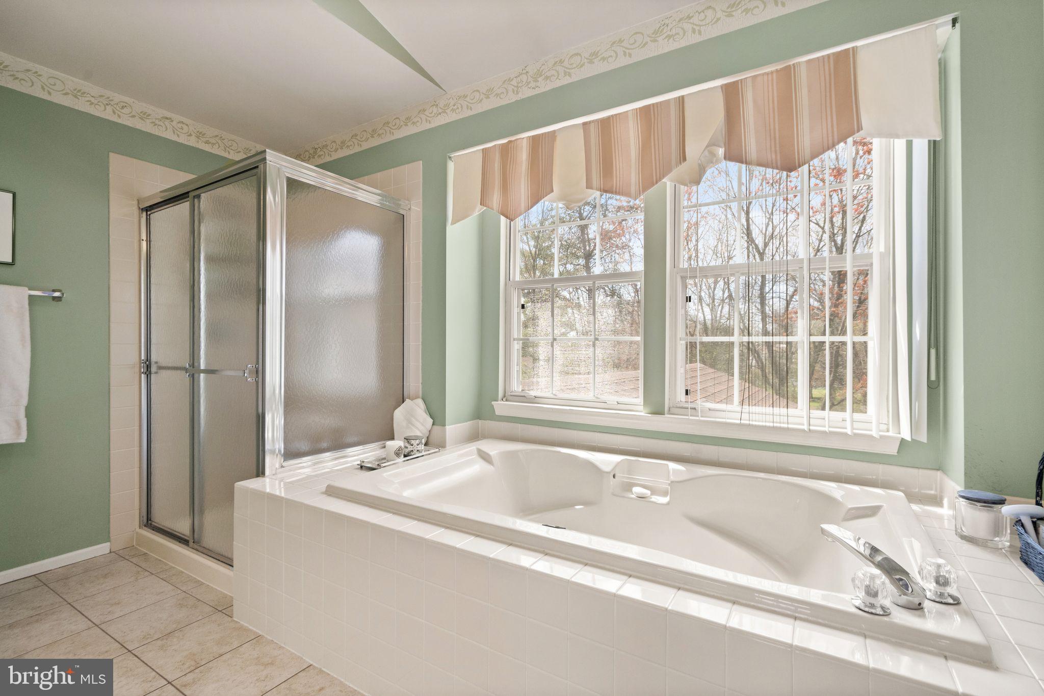 14735 Pickets Post Road Centreville, VA 20121 - Photo 31 of 69 Gorgeous soaker tub in primary bathroom.