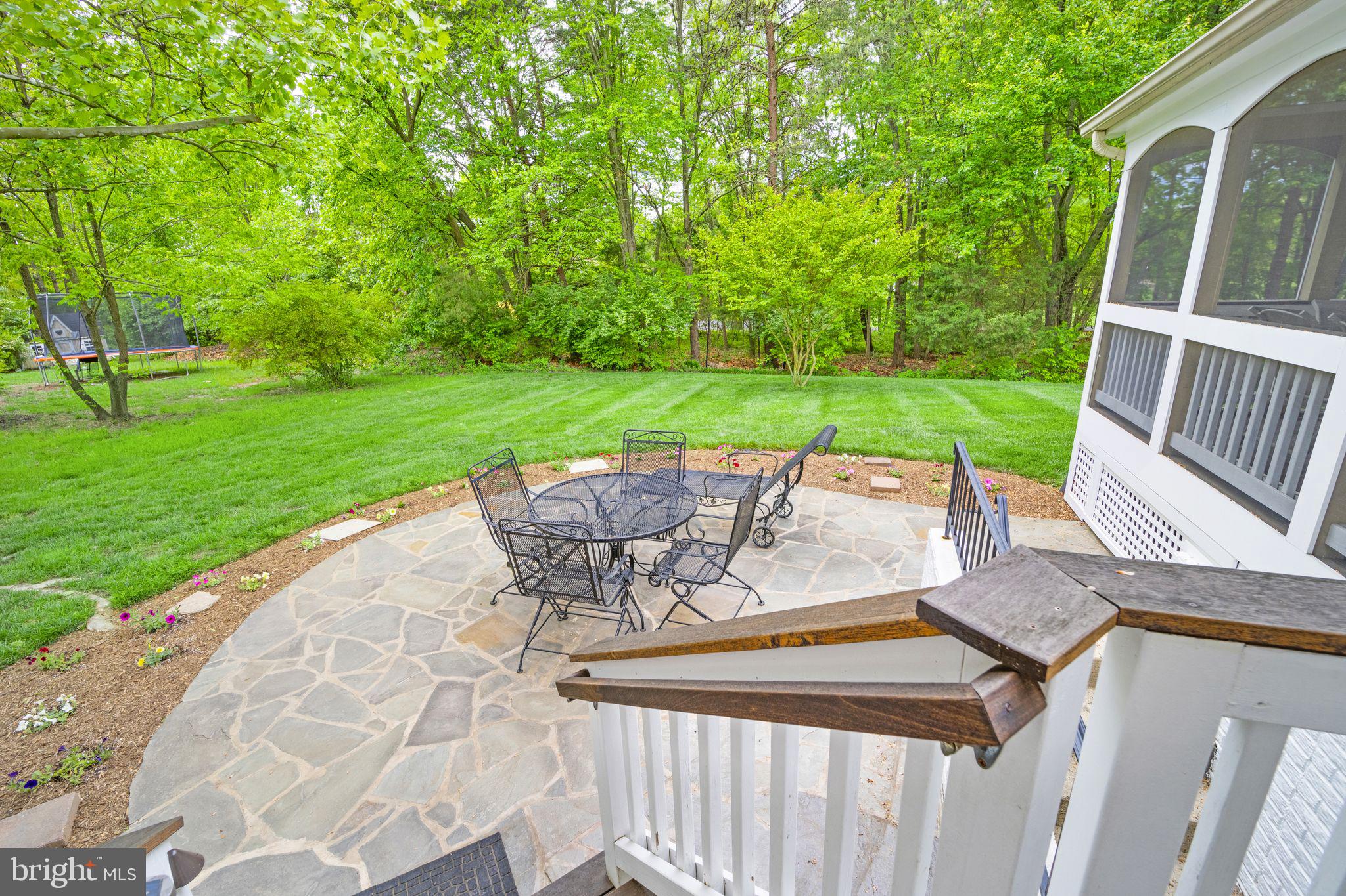 14735 Pickets Post Road Centreville, VA 20121 - Photo 4 of 69 Gorgeous stone patio in private rear yard.
