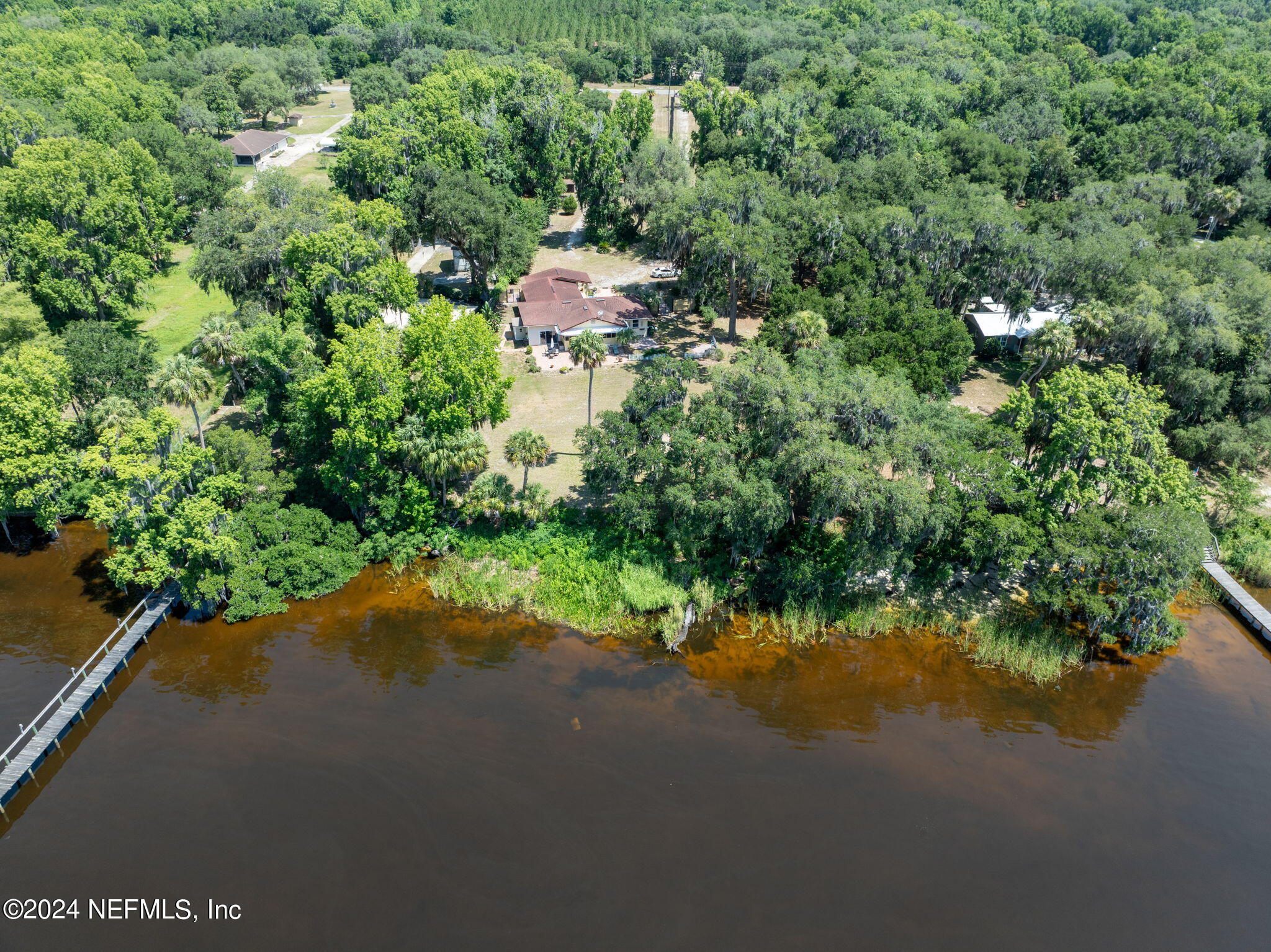 235 West River Road Palatka, FL 32177 - Photo 40 of 49 Aerial from River