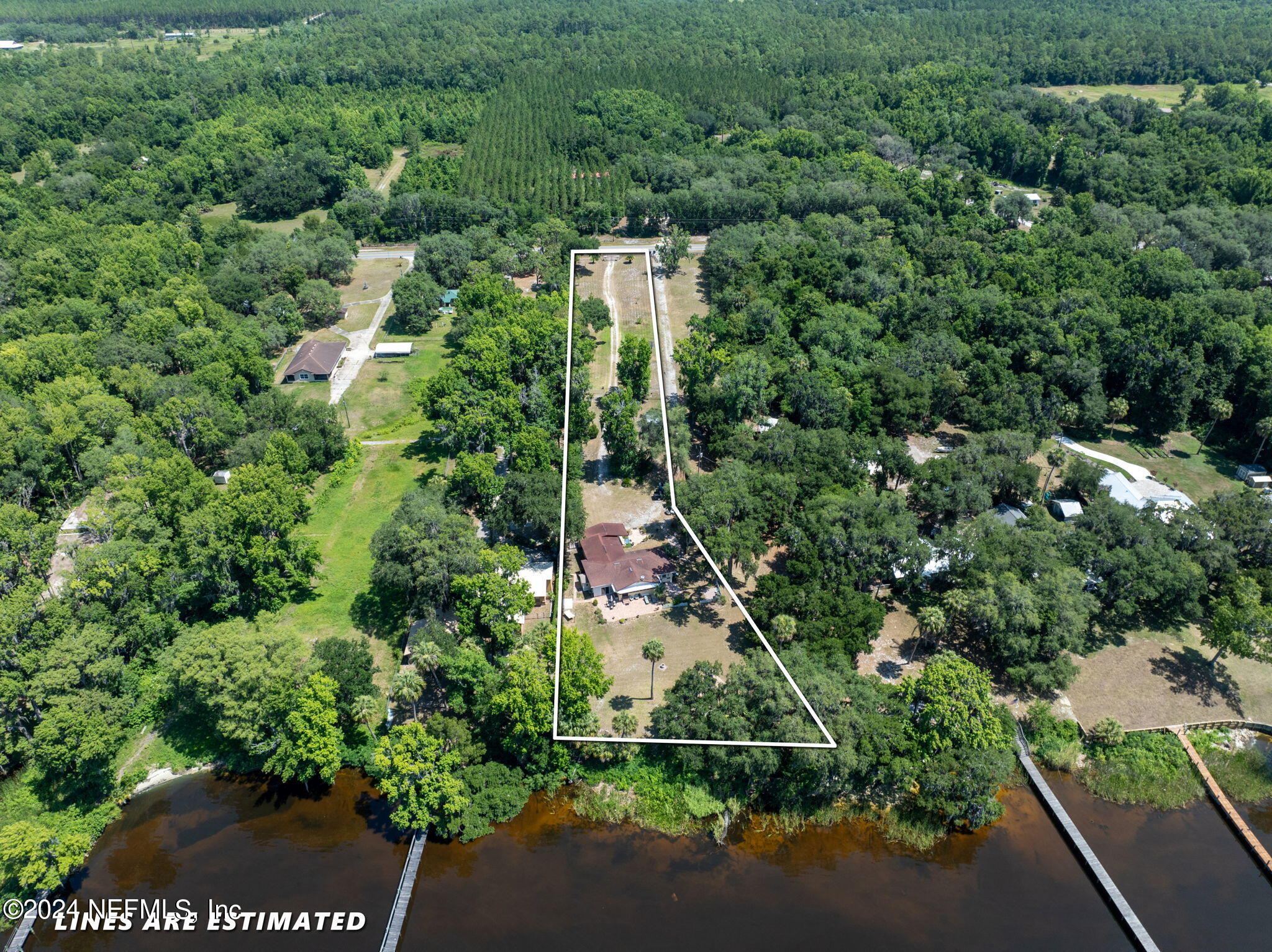 235 West River Road Palatka, FL 32177 - Photo 46 of 49 Approx property line