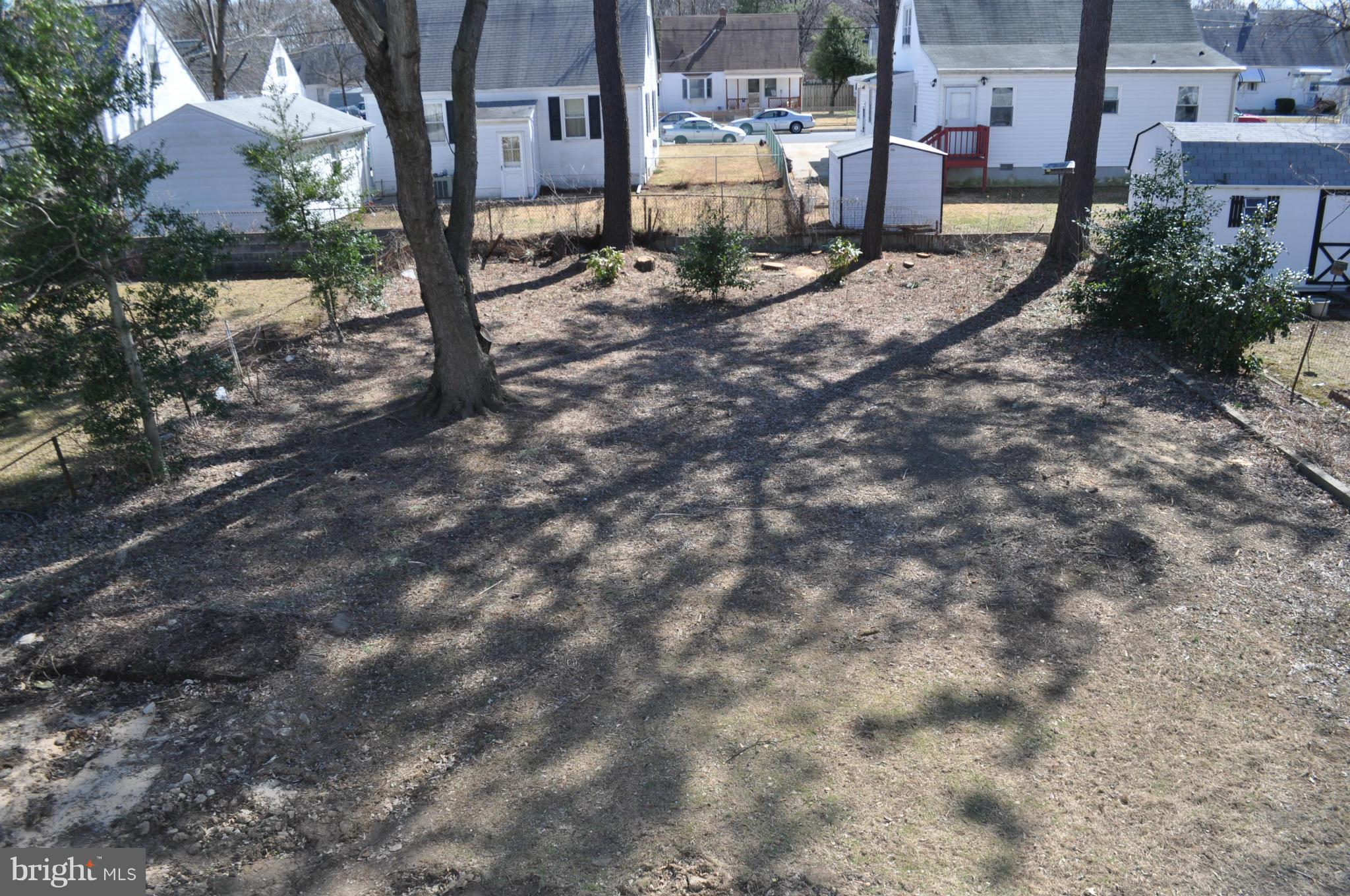 929 Woodlynn Road Baltimore, MD 21221 - Photo 2 of 25 a view of a backyard with a tree