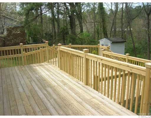 6045 Bellow Street Raleigh, NC 27609 - Photo 7 of 8 Huge Deck