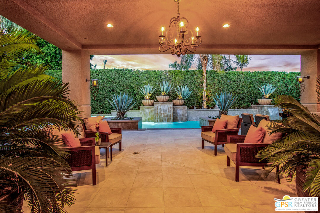 39700 Keenan Drive Rancho Mirage, CA 92270 - Photo 8 of 69 a outdoor living space with furniture and a potted plant