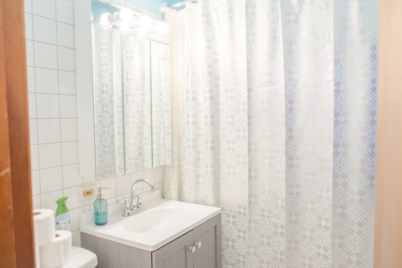 4619 Butterfield Road Hillside, IL 60162 - Photo 23 of 52 a bathroom with a sink and a mirror