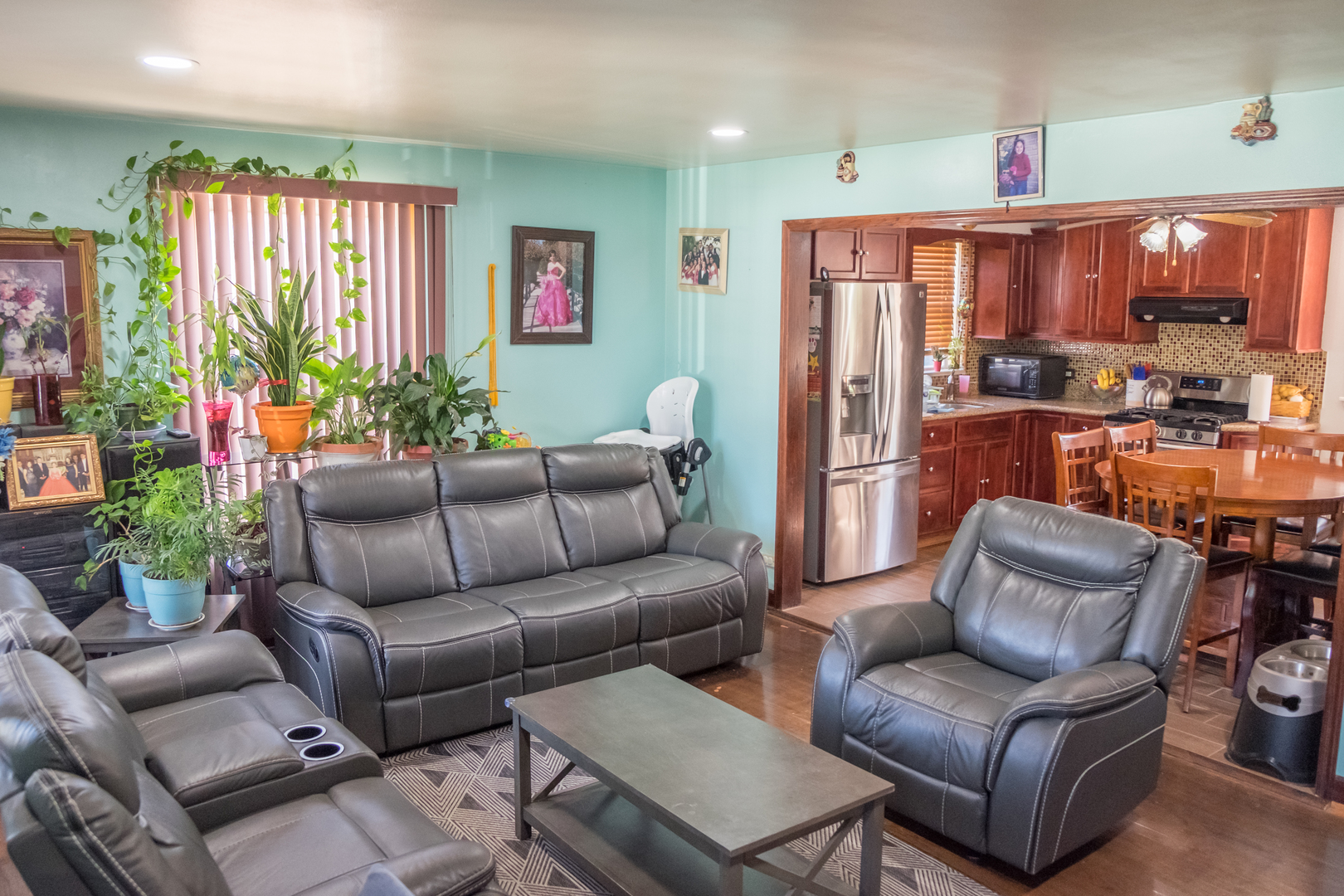 4619 Butterfield Road Hillside, IL 60162 - Photo 9 of 52 a living room with furniture and a large window