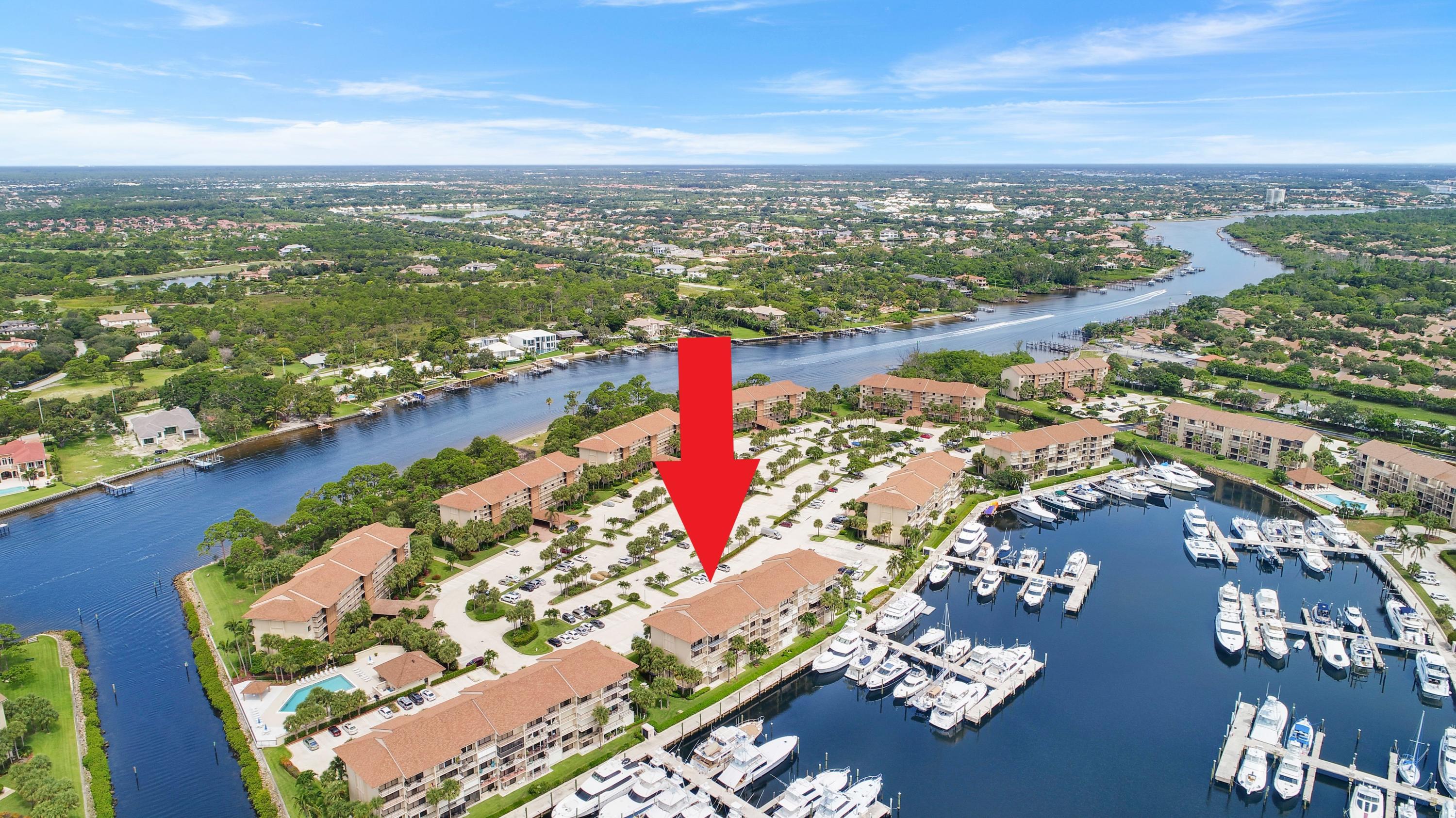 2401 Marina Isle Way, Unit 405 Jupiter, FL 33477 - Photo 29 of 36 Aerial