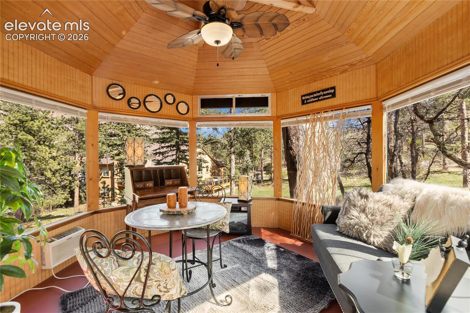 9120 Ute Road Cascade, CO 80809 - Photo 26 of 38 Fully finished and would make a great home office or gym...