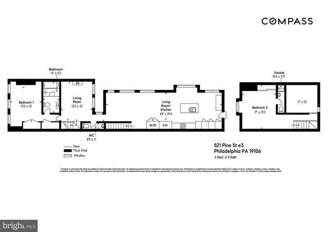 $600,000 | 521 Pine Street, Unit 3, Philadelphia, PA 19106