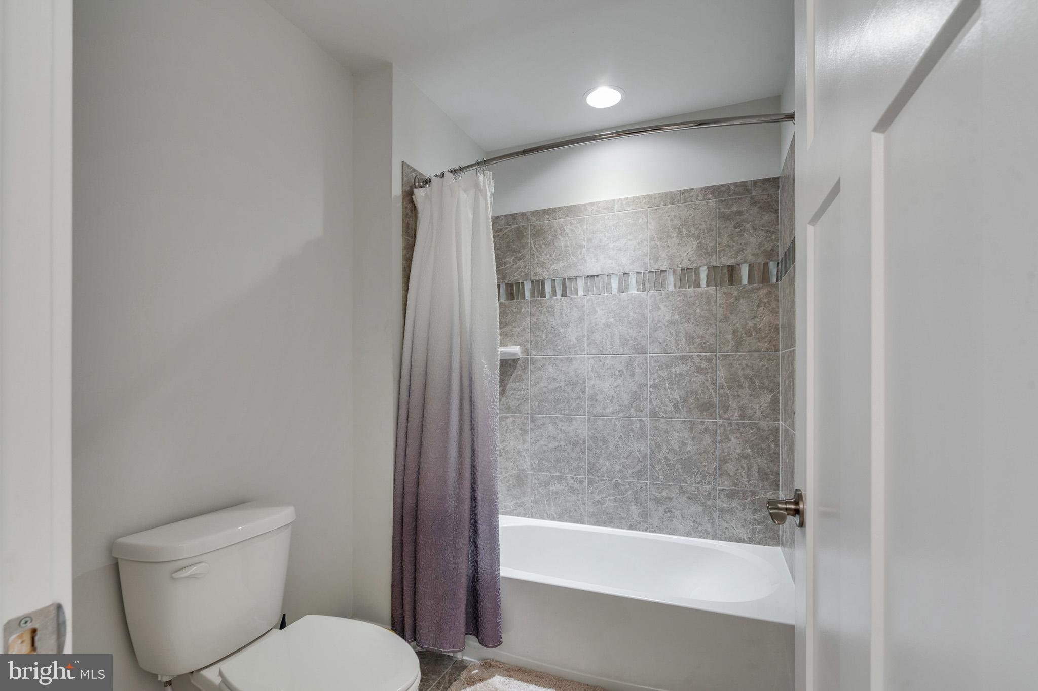 2422 Rosebud Way Fallston, MD 21047 - Photo 31 of 45 Upstairs Bath B w/Tub & Upgraded Custom Tile