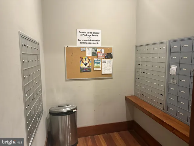 a room with gym equipment