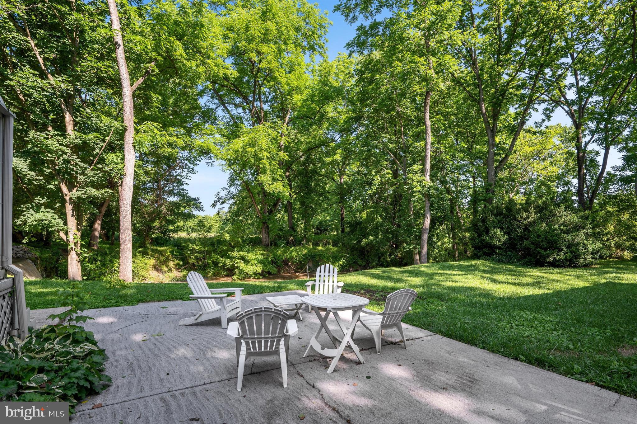 6517 Kabletown Road Charles Town, WV 25414 - Photo 24 of 110 Back Patio Overlooking Evitts Run