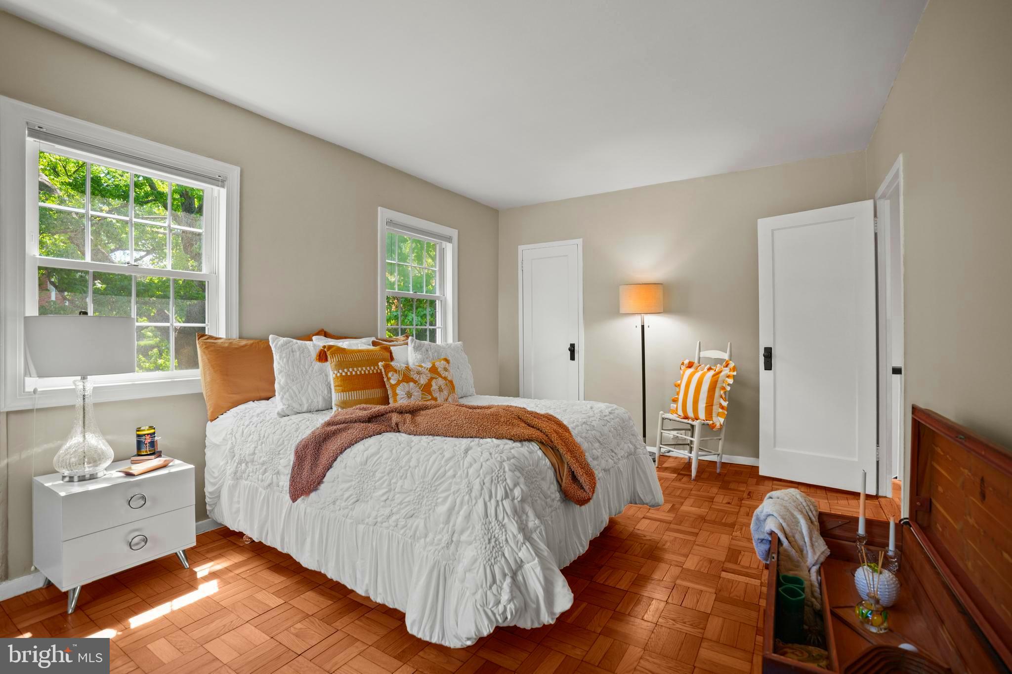 3613 Gunston Road Alexandria, VA 22302 - Photo 14 of 20 a bed room with a bed and a night stand