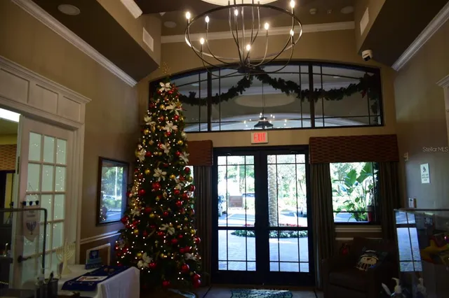 a view of a garden in front of a house