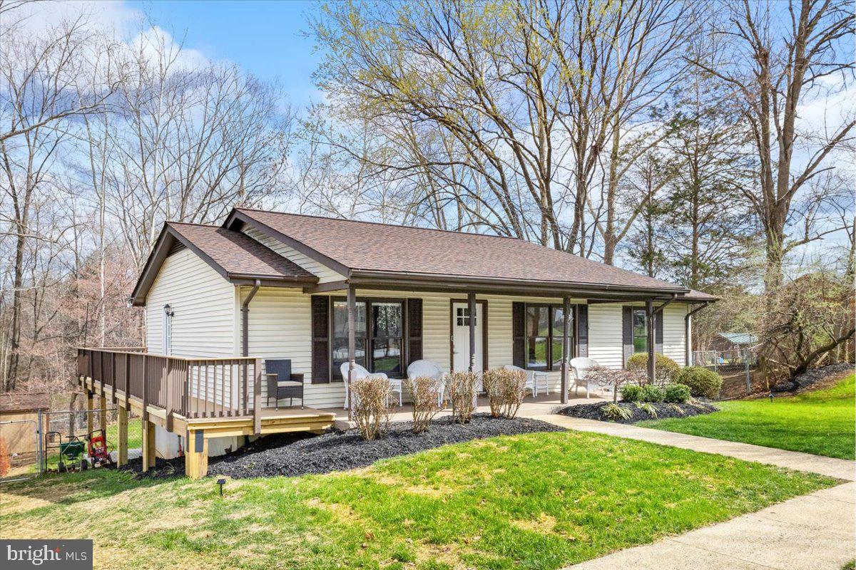 125 Choptank Road Stafford, VA 22556 - Photo 31 of 65 Porch Wraps Around to Back Deck!