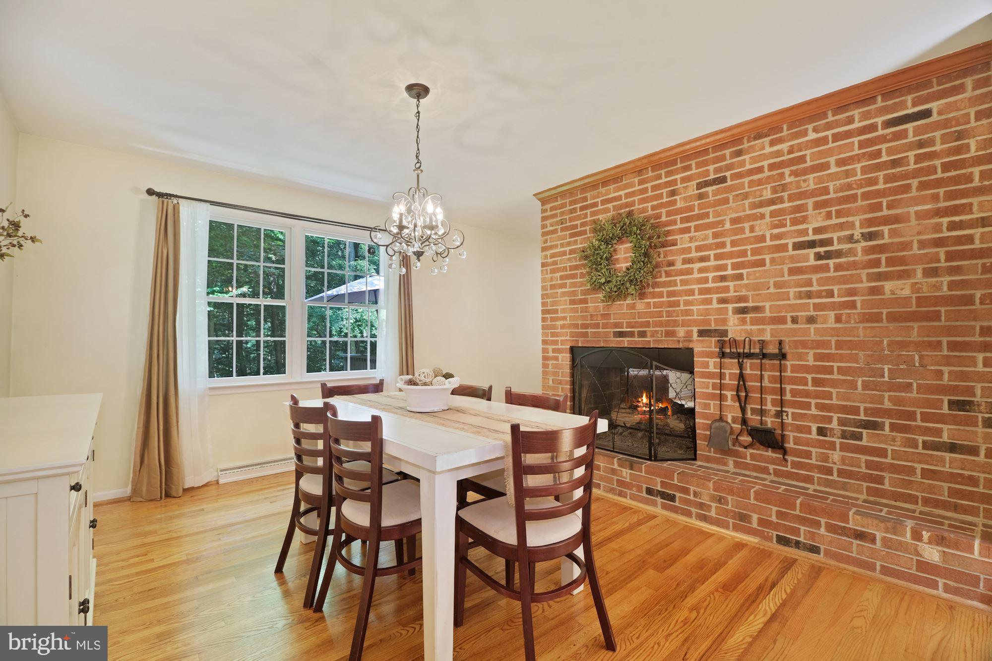 966 Lee Road Kennett Square, PA 19348 - Photo 22 of 51 Dining room w/ fireplace