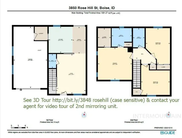 $769,900 | 3848 West Rose Hl Street, Boise, ID 83705