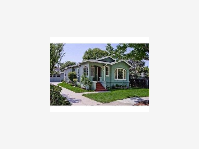 37 Stanley Road Burlingame, CA 94010 - Photo 1 of 9 a view of a house with a yard and potted plants