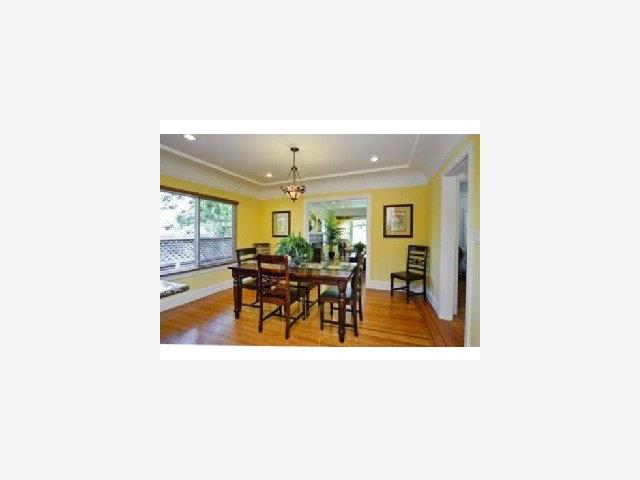 37 Stanley Road Burlingame, CA 94010 - Photo 4 of 9 a view of a dining room with furniture and a livingroom