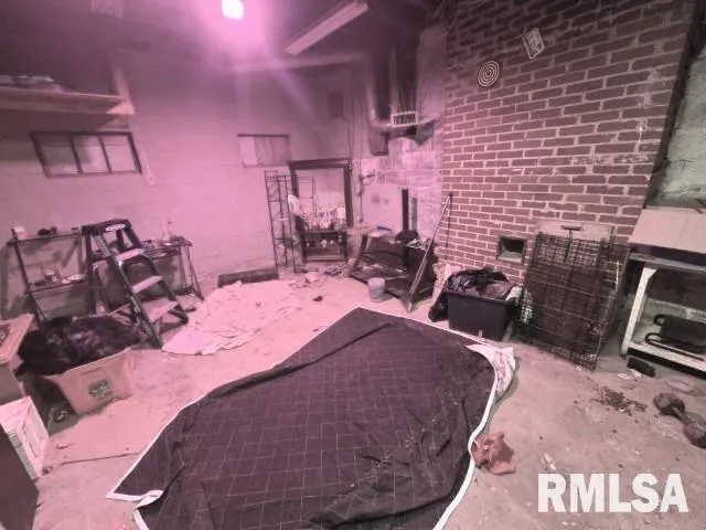 a backyard of a house with lots of green space and fountain