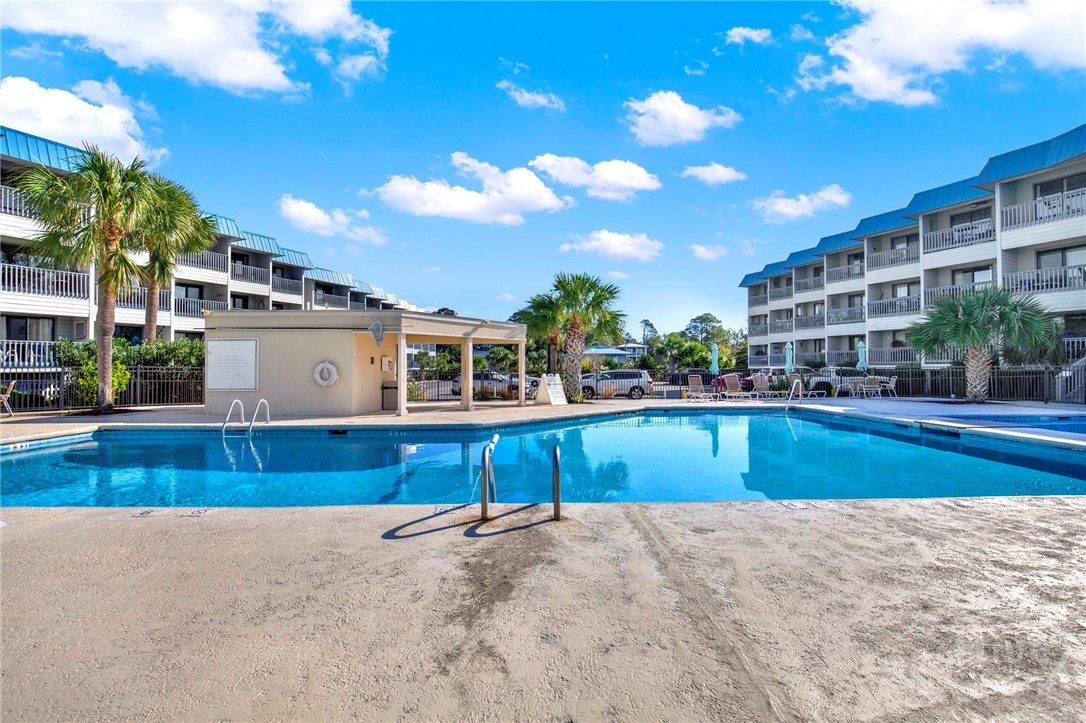 1217 Bay Street, Unit 105B Tybee Island, GA 31328 - Photo 30 of 46 Savannah Beach & Racquet Club Pool