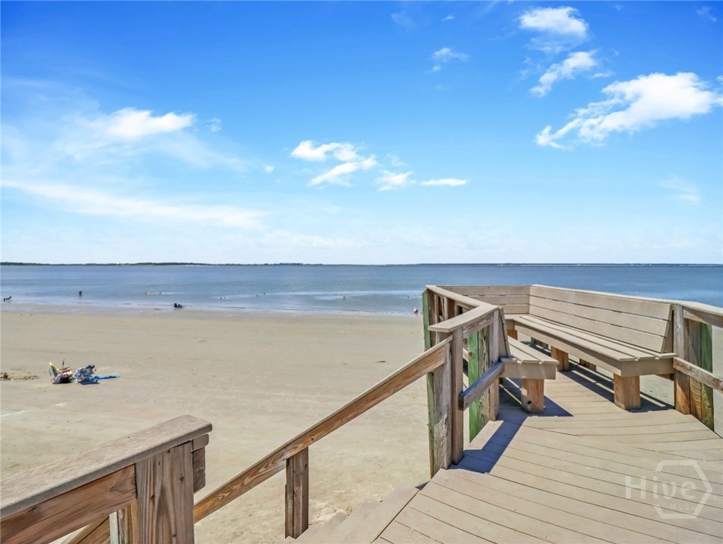 1217 Bay Street, Unit 105B Tybee Island, GA 31328 - Photo 43 of 46 Savannah Beach & Racquet Club Beach Access