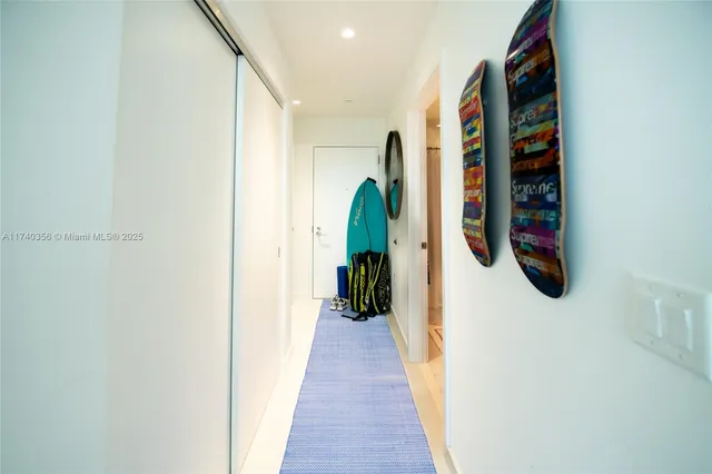 a view of a walk in closet