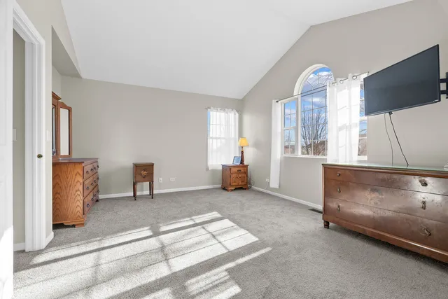 a view of livingroom with furniture and windows