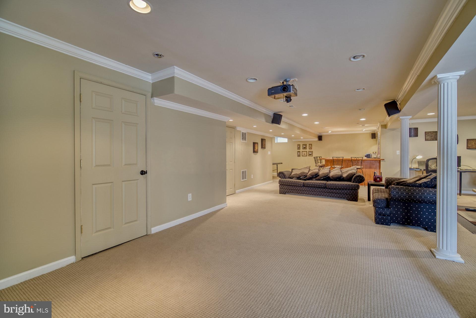 10868 Grovehampton Court Reston, VA 20194 - Photo 35 of 48 Lower Level has theater equipment