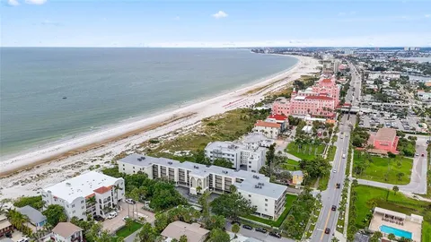 a view of city and ocean