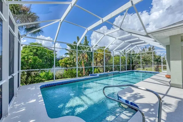 a view of a house with a patio