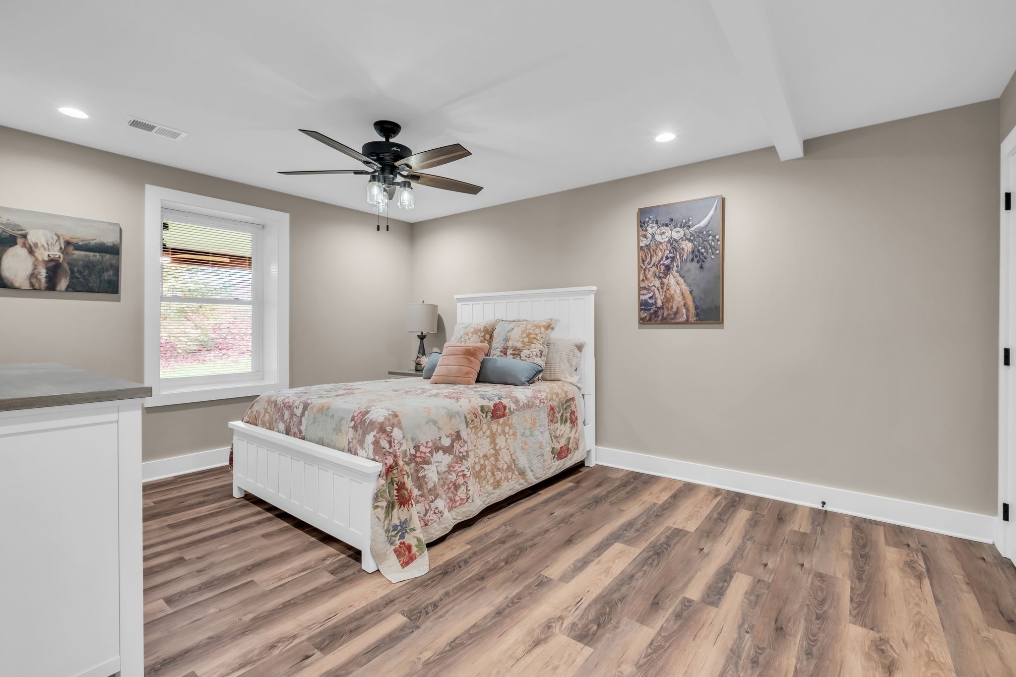 372 Lee Road Cottontown, TN 37048 - Photo 23 of 52 a bedroom with a bed and a window