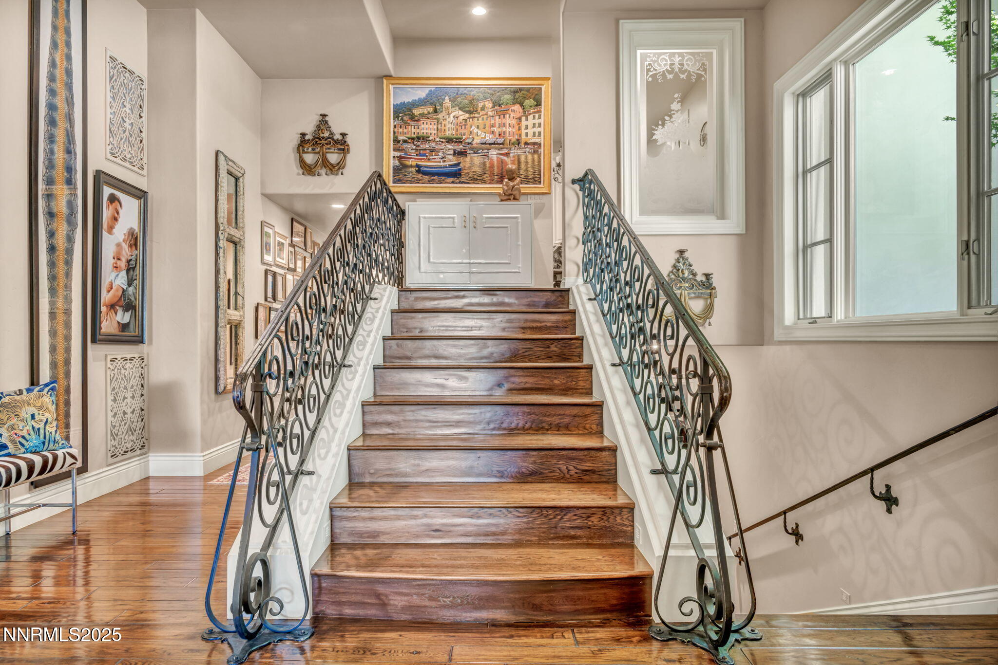 3820 Frost Lane Reno, NV 89511 - Photo 230 of 239 a view of entryway with wooden floor and a front door