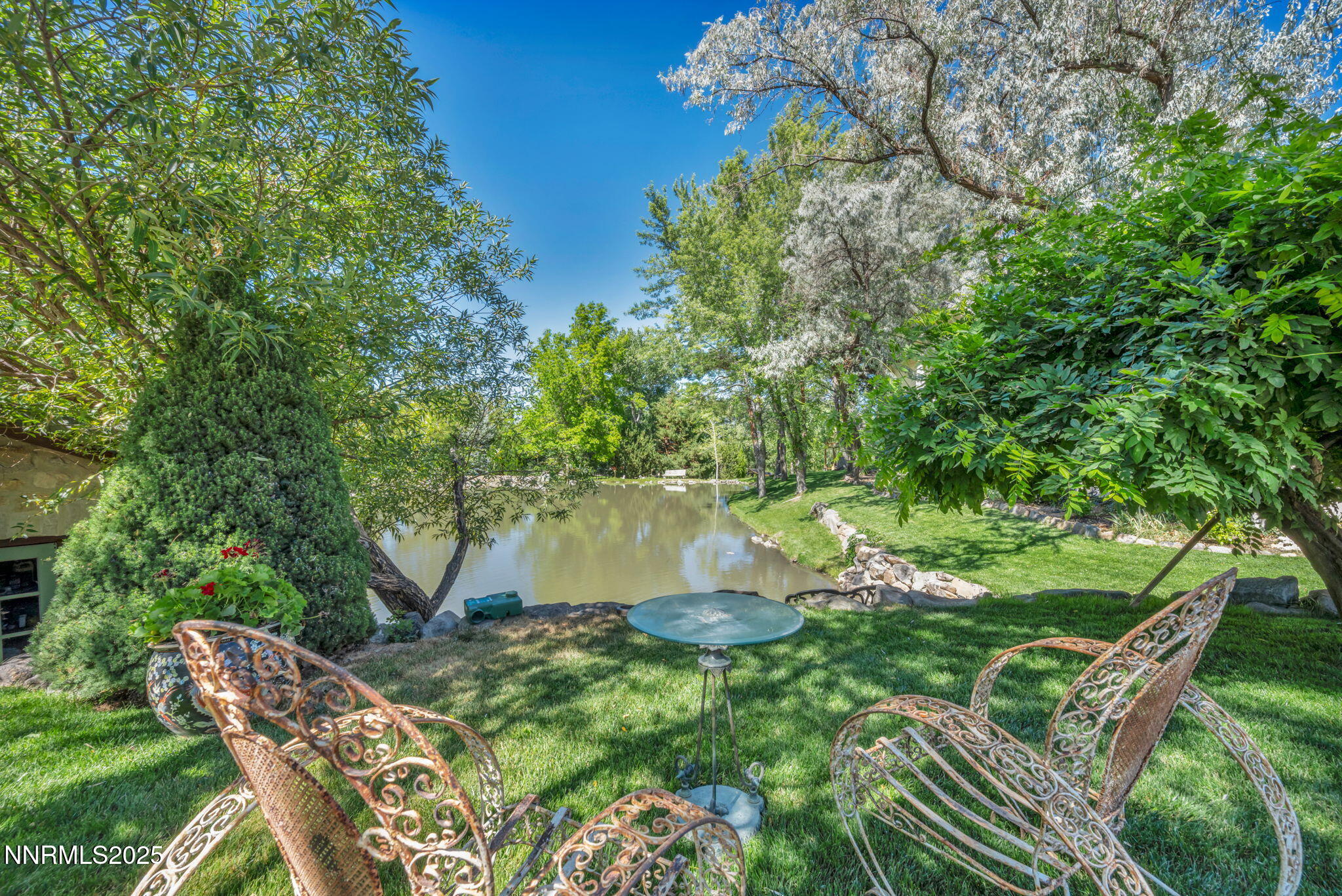 3820 Frost Lane Reno, NV 89511 - Photo 58 of 239 a view of a garden from a patio