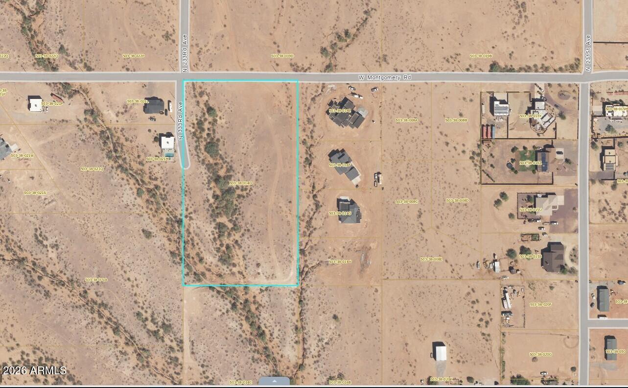 2329 West Montgomery Road, Unit 4 Wittmann, AZ 85361 - Photo 3 of 7 Montgomery 5 .95 AC Zoom Aerial