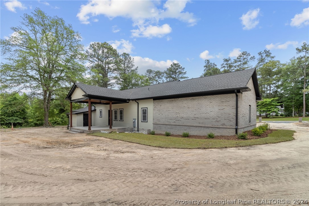 452 Brown Road Carthage, NC 28327 - Photo 48 of 50 a house view with a outdoor space