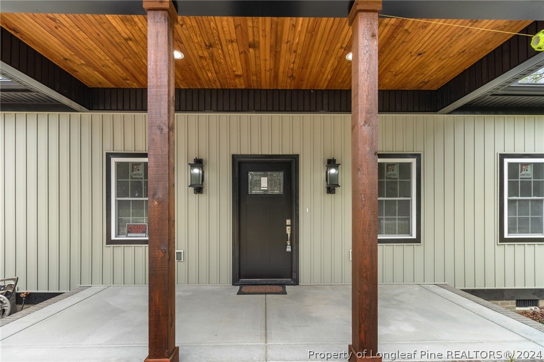 452 Brown Road Carthage, NC 28327 - Photo 7 of 50 a view of a entrance to house
