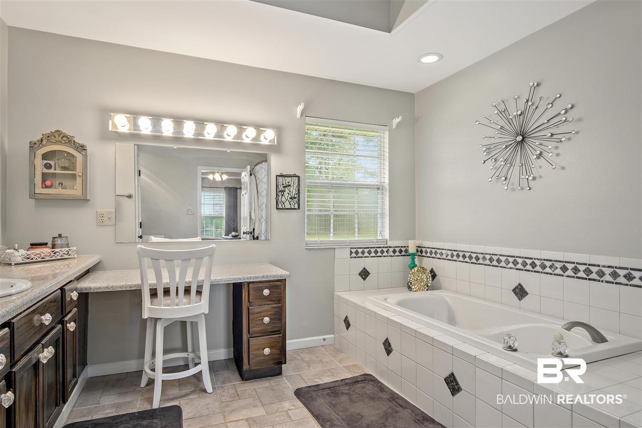 34760 Pine Road South Stapleton, AL 36578 - Photo 15 of 28 Jetted Tub/ Seperate Shower