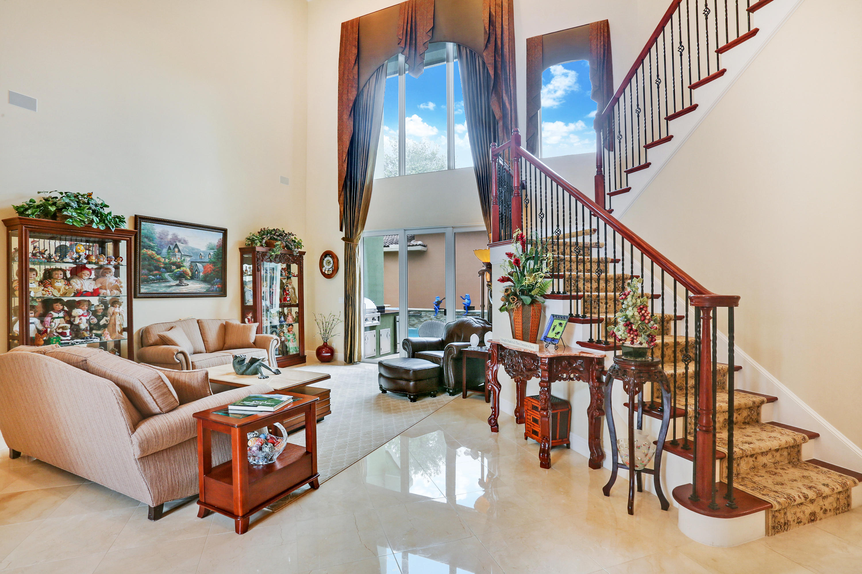 6447 Bellamalfi Street Boca Raton, FL 33496 - Photo 16 of 27 Livingroomstairs